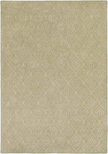 Middmoor Transitional Pale Green Area Rug
